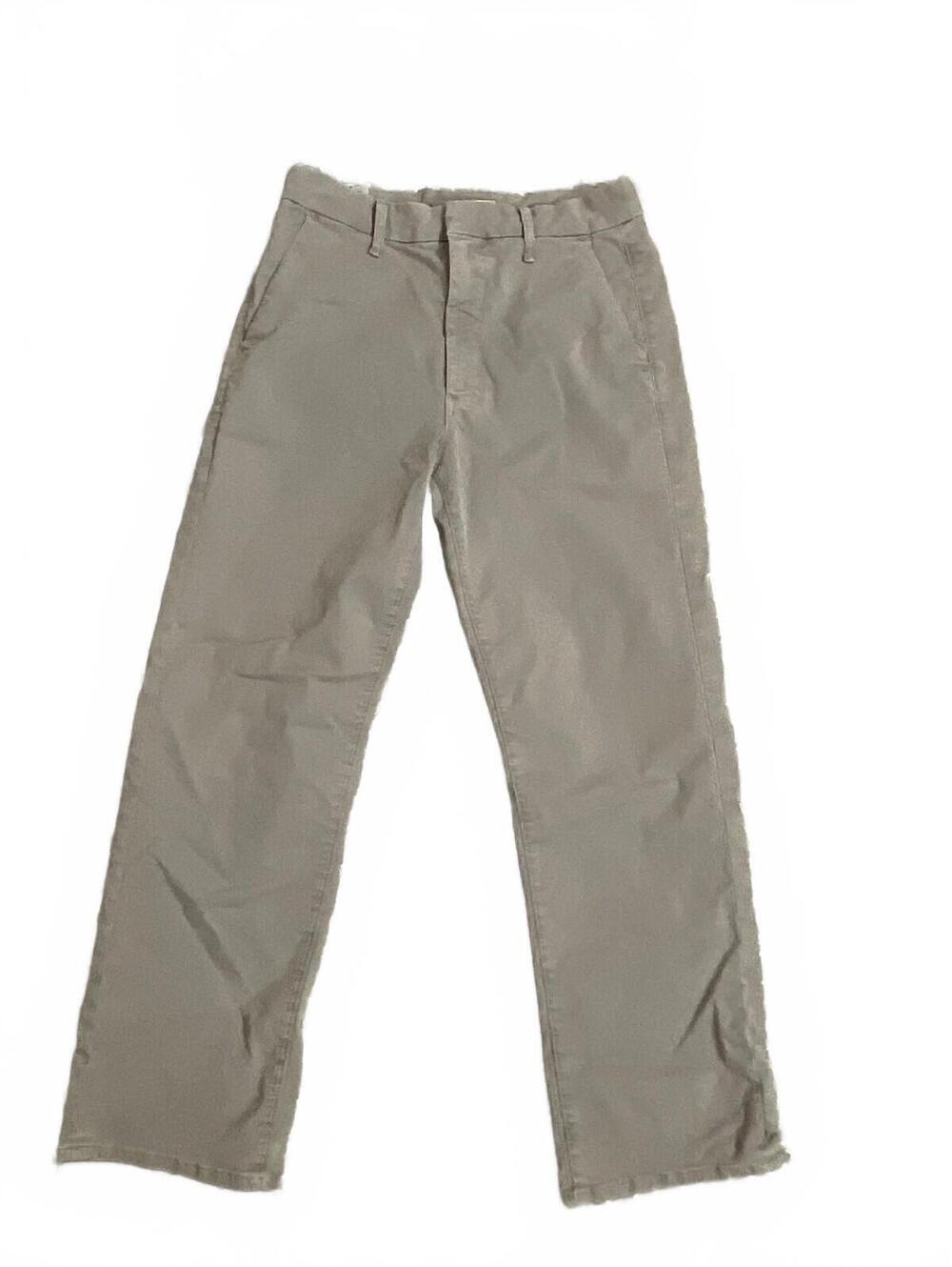 MOTHER gray chino pants or slacks size 28 cropped color cement color